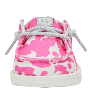 Wendy Toddler Funk Cowgirl Bling - Pink/Cow Silver