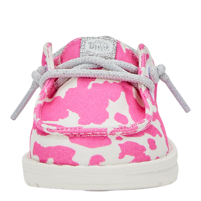 Wendy Toddler Funk Cowgirl Bling - Pink/Cow Silver