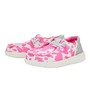 Wendy Toddler Funk Cowgirl Bling - Pink/Cow Silver