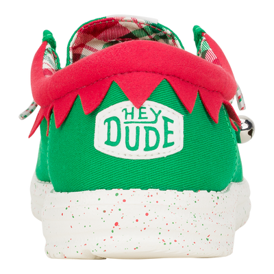 Wally Holiday Elf - Green/Red