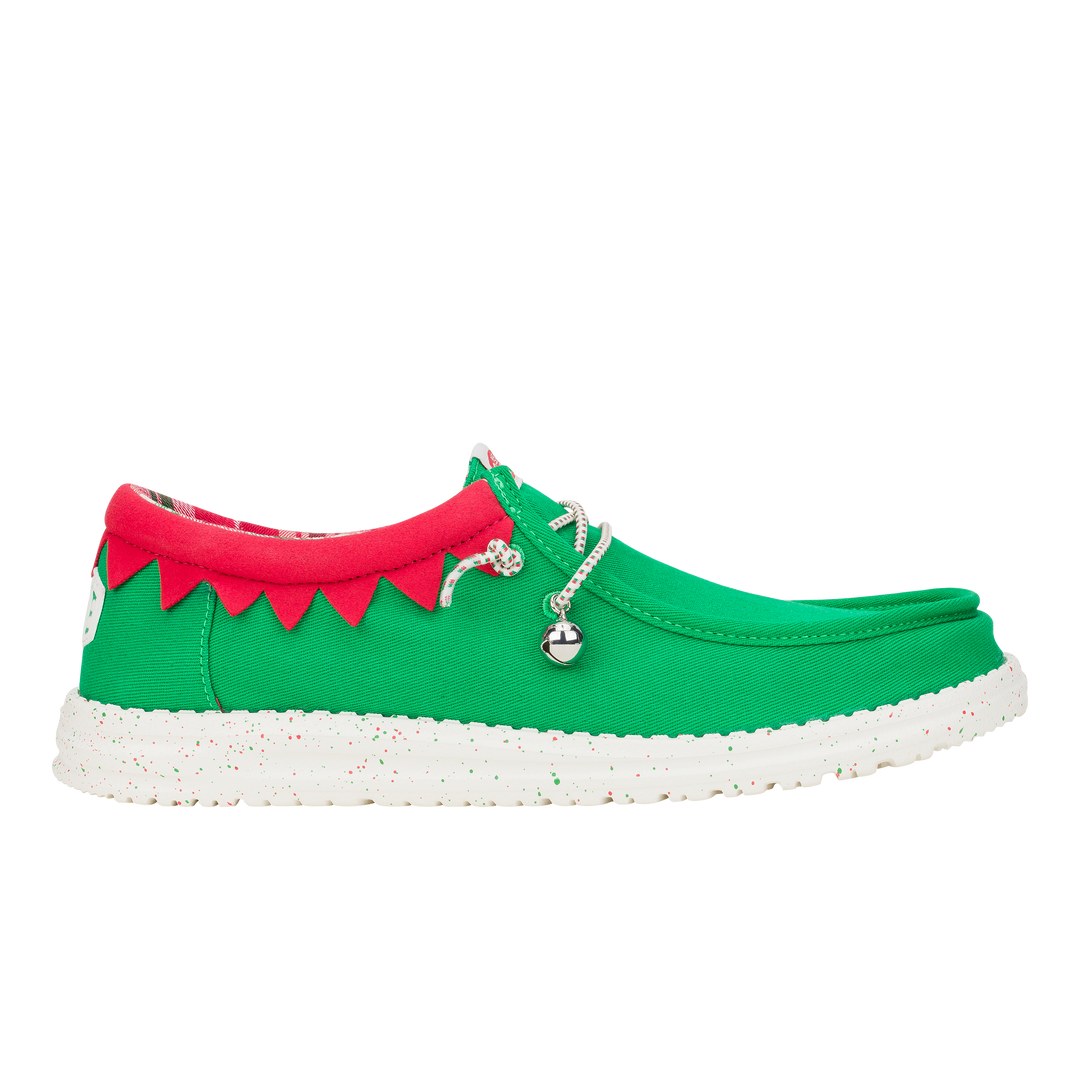 Wally Holiday Elf - Green/Red