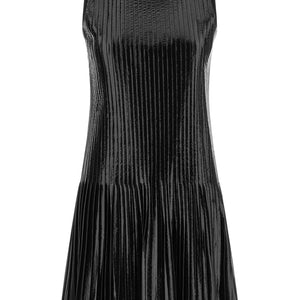 Courreges Vinyl Pleated Dress