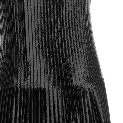 Courreges Vinyl Pleated Dress