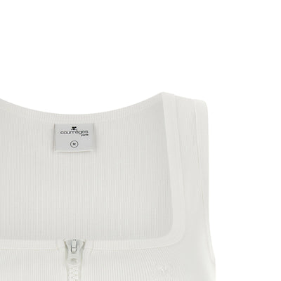 Courreges Top With Front Zip