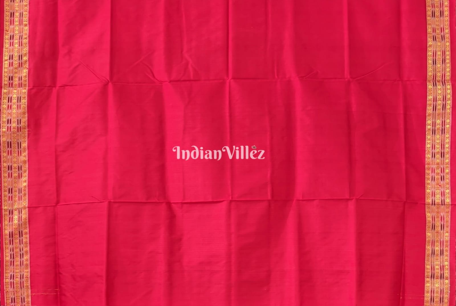 Black Jungle and Animal Theme Sambalpuri Silk Saree