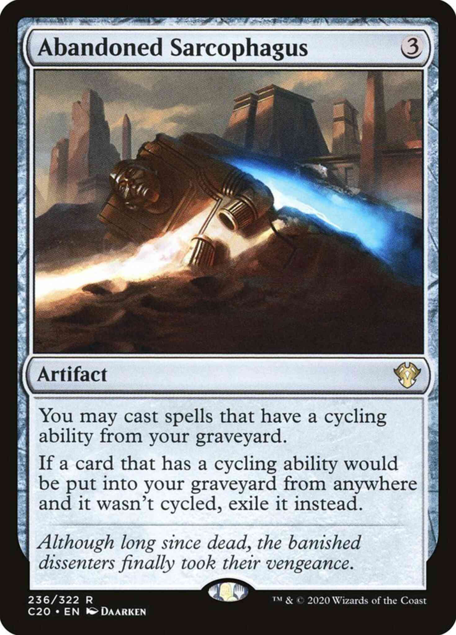 Abandoned Sarcophagus [236] [Commander 2020] [Non-Foil]