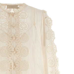 Zimmermann Lucky Embroidered Blouse
