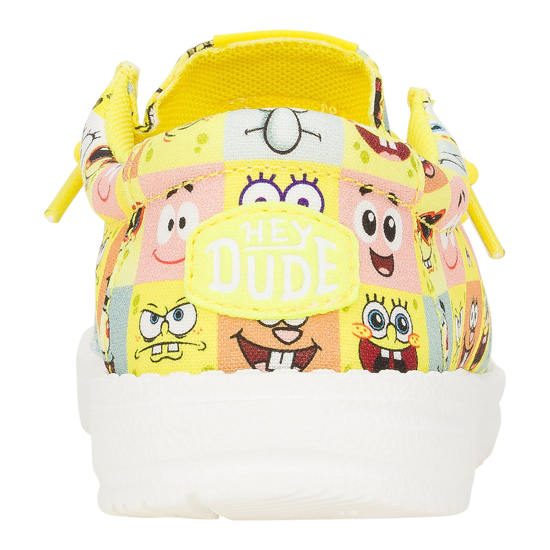 Wally Youth SpongeBob Faces - Cyber Yellow/Multi