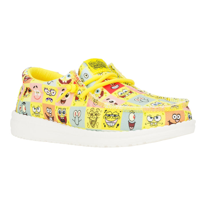 Wally Youth SpongeBob Faces - Cyber Yellow/Multi