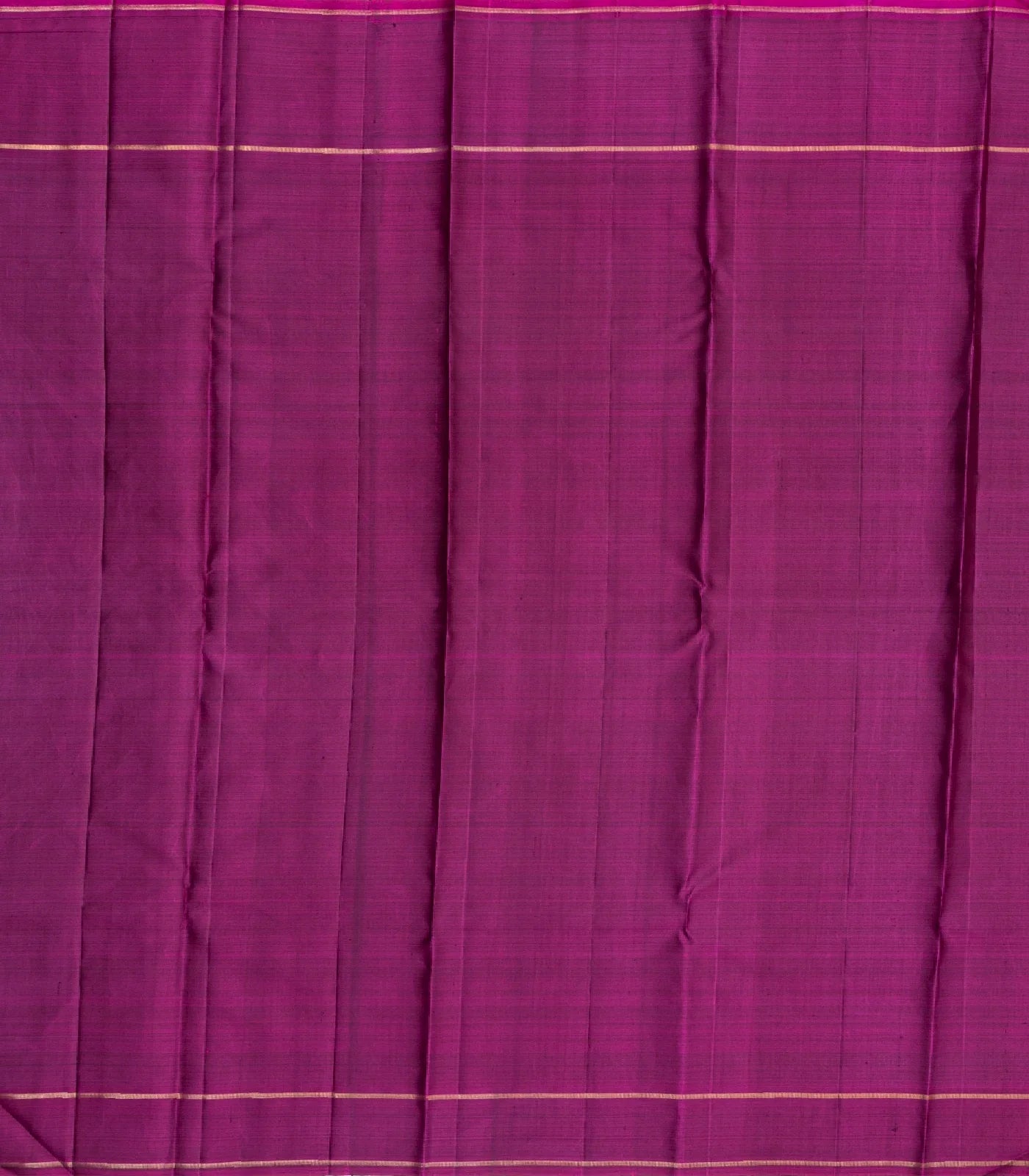 Lilac Handloom Kanchipuram Silk Saree With Checks & Buttas