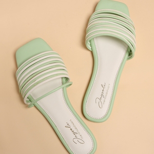 Bud Green Strips Flats