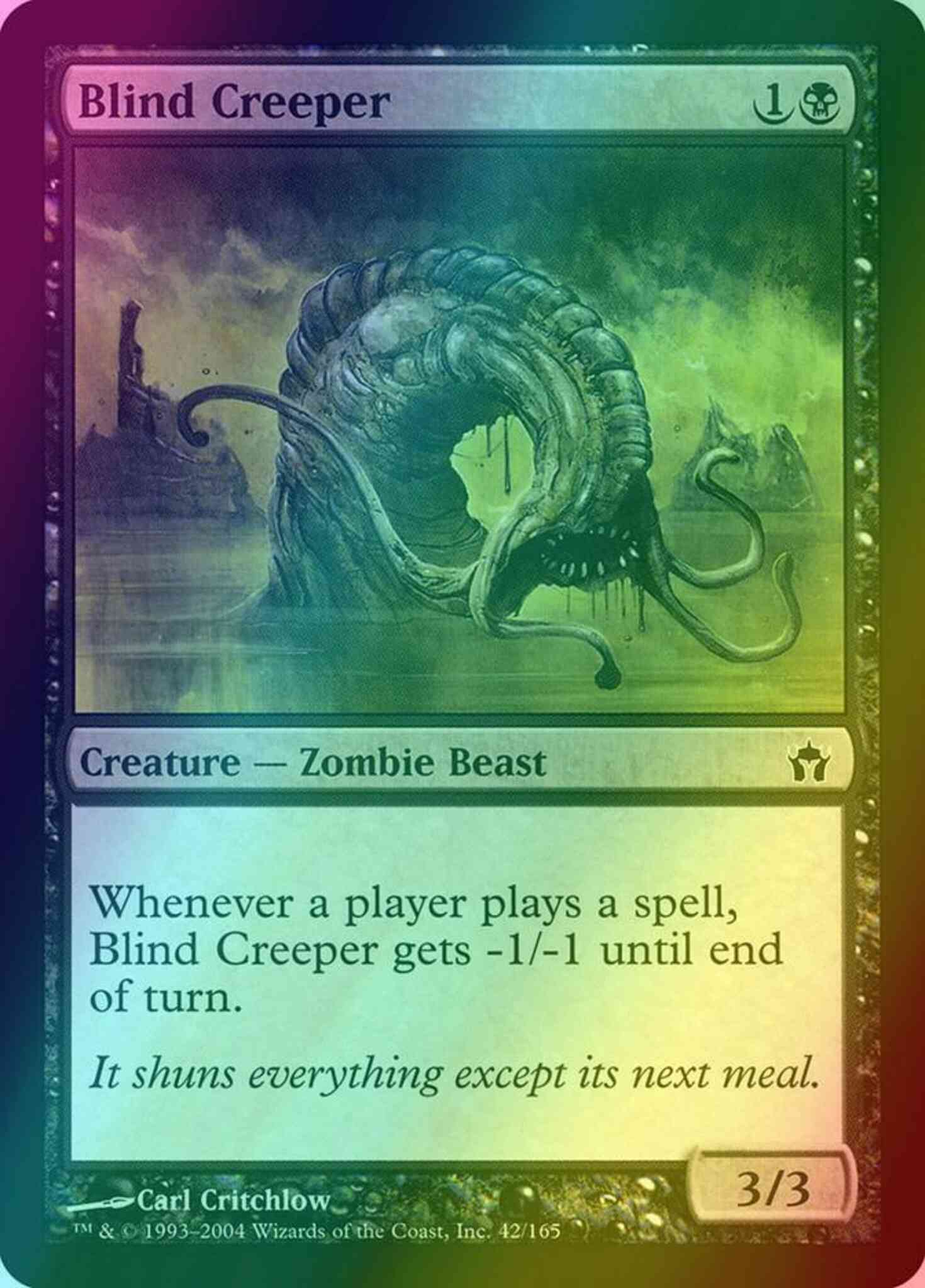 Blind Creeper [42] [Fifth Dawn] [Foil]