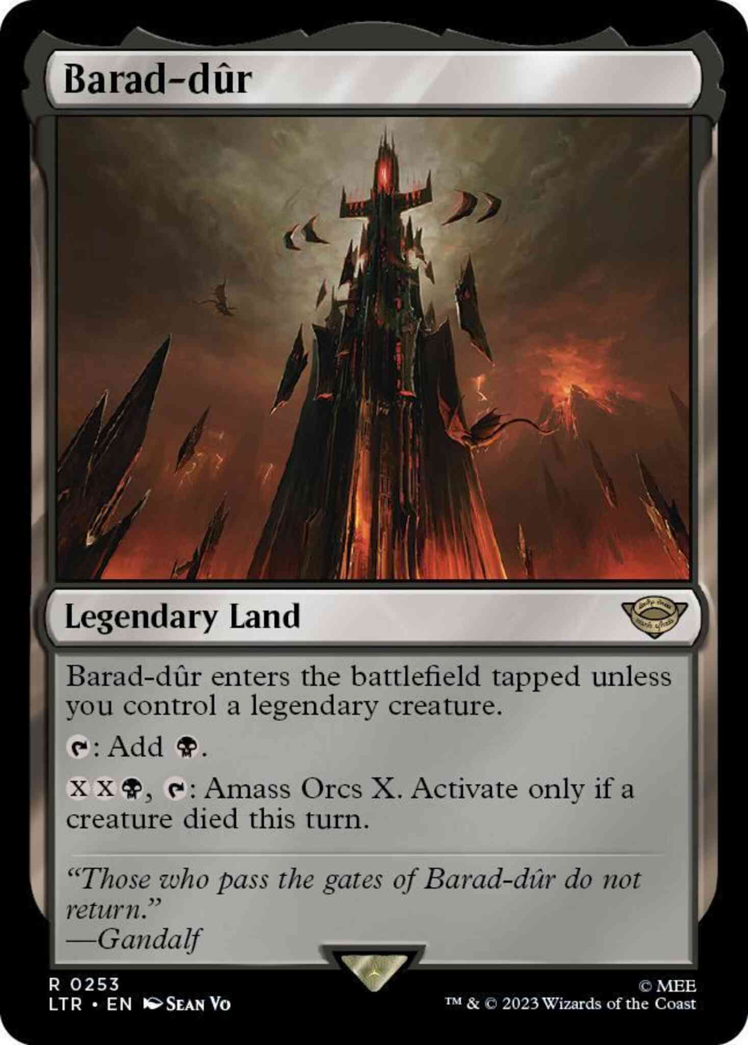 Barad-dûr [253] [The Lord of the Rings: Tales of Middle-earth] [Non-Foil]