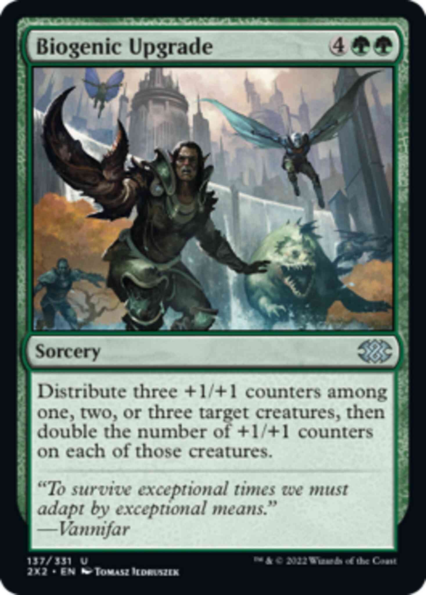Biogenic Upgrade [137] [Double Masters 2022] [Non-Foil]