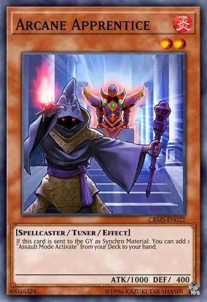 Arcane Apprentice - CRMS-EN022 - Rare - Unlimited