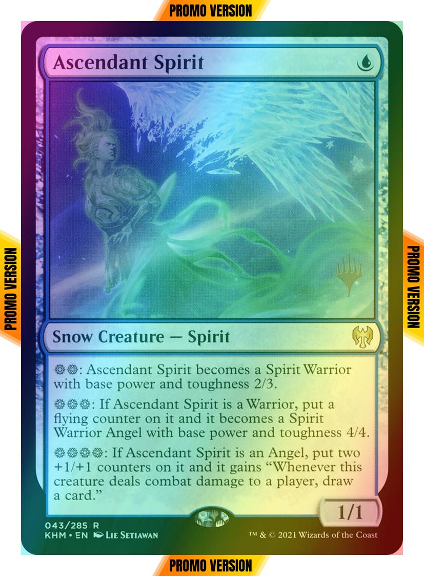 Ascendant Spirit [Promo Pack] [43p] [Kaldheim Promos] [Foil]