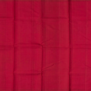 Mango Yellow Handloom Kanchipuram Korvai Silk Saree With Stripes