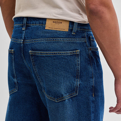 Indigo Relaxed Fit Jeans