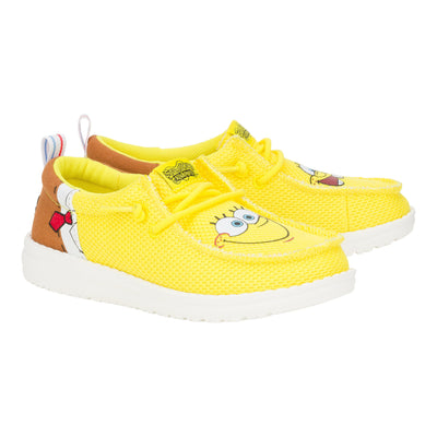 Wally Funk Youth SpongeBob - Brown/Yellow