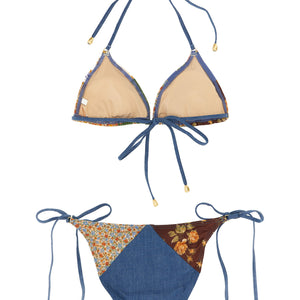 Zimmermann Lucky Cotton Mini Tri Bikini