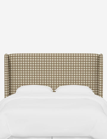 Tan Gingham