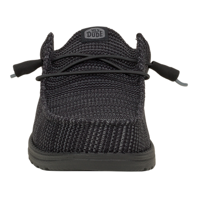 Wally Slip Stretch Sox - Black