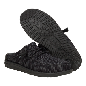 Wally Slip Stretch Sox - Black