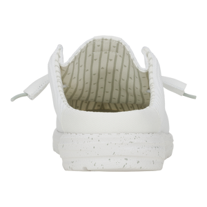 Wally Slip Stretch Sox - White