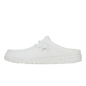 Wally Slip Stretch Sox - White