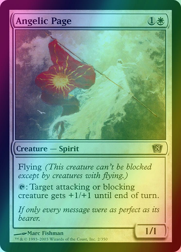 Angelic Page [2x] [Eighth Edition] [Foil]