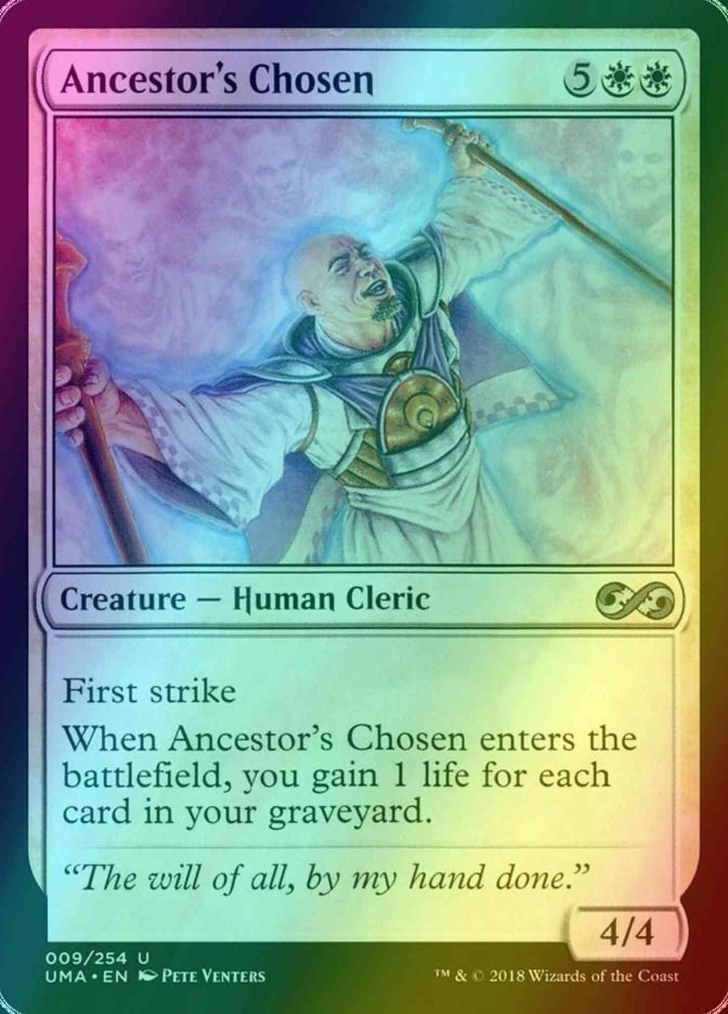 Ancestor's Chosen [9] [Ultimate Masters] [Foil]