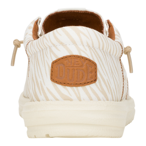Wally Tri Mixed Animal - Tan/White