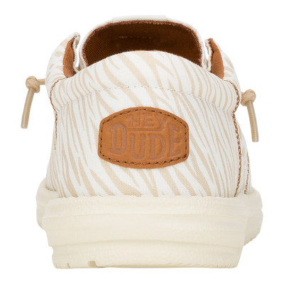 Wally Tri Mixed Animal - Tan/White
