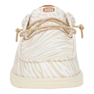 Wally Tri Mixed Animal - Tan/White