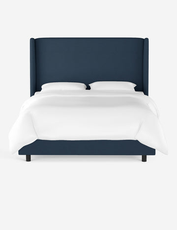 Navy Linen