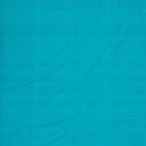 Sky Blue Mangalagiri Cotton Saree With Zari Border