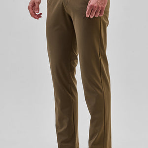 Brown Slim Fit Trousers
