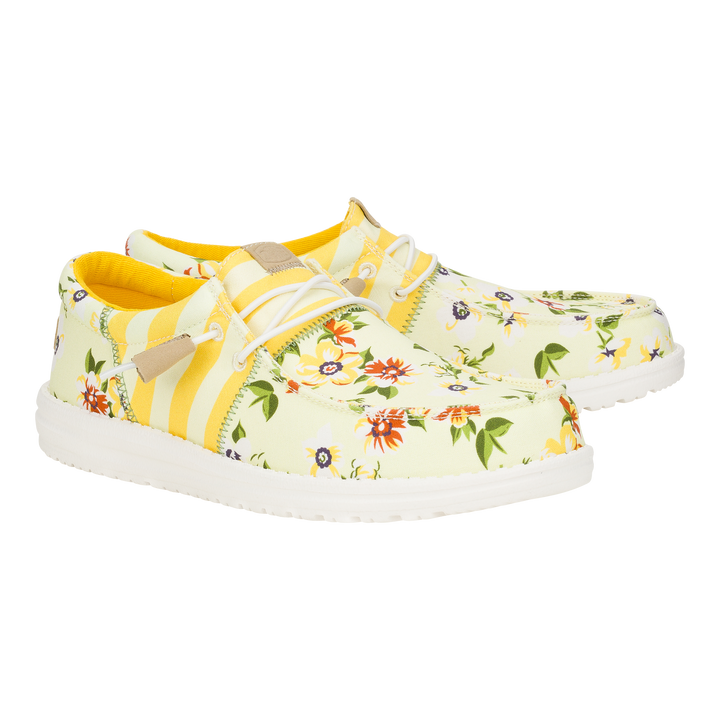 Wally Tri Mixed Floral - Yellow/Multi