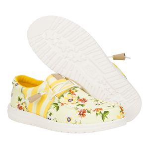 Wally Tri Mixed Floral - Yellow/Multi