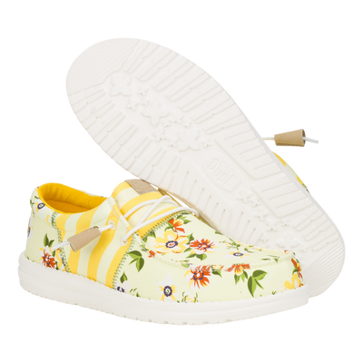 Wally Tri Mixed Floral - Yellow/Multi