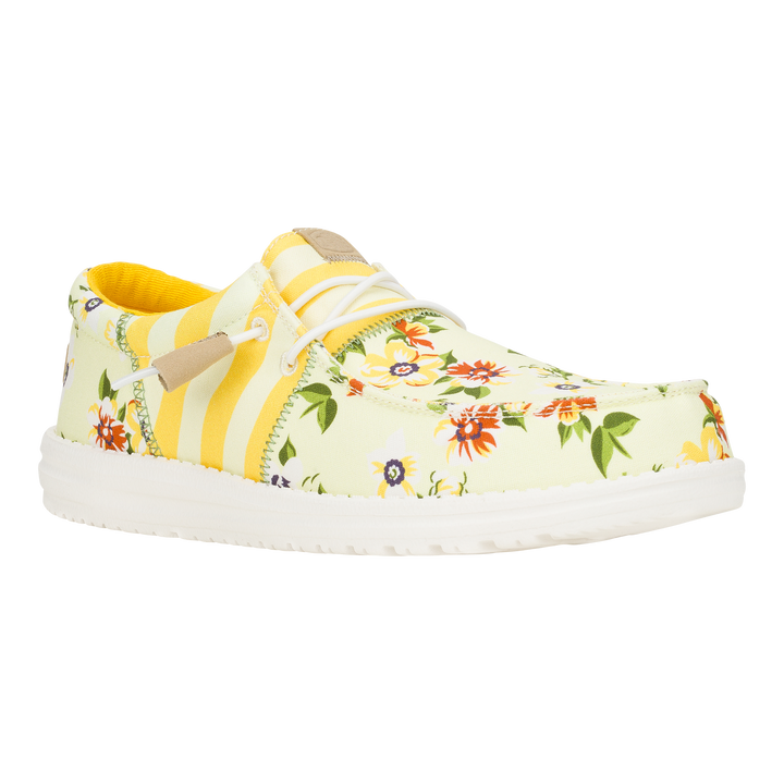 Wally Tri Mixed Floral - Yellow/Multi