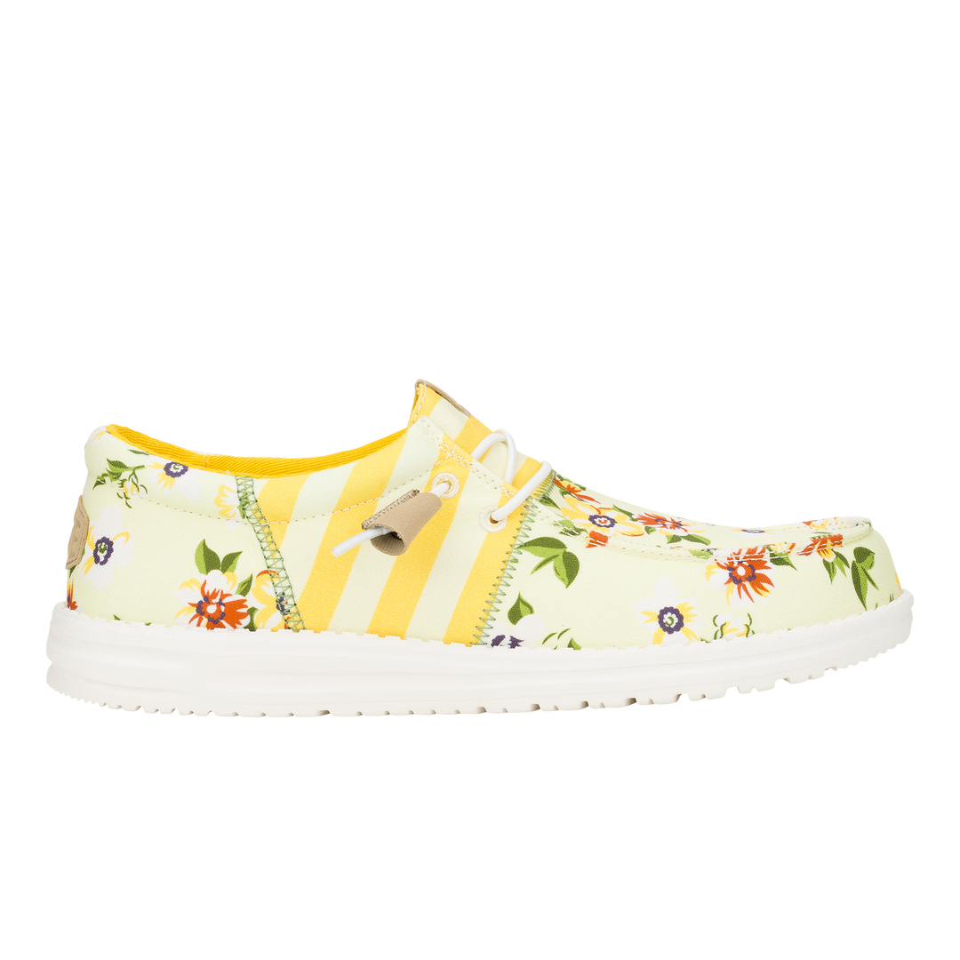 Wally Tri Mixed Floral - Yellow/Multi