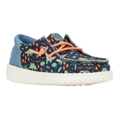 Wally Funk Toddler Dino Friends - Navy/Multi