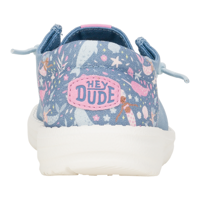 Wendy Funk Youth Sea Creatures - Chambray Blue/Multi