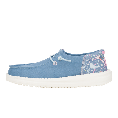 Wendy Funk Youth Sea Creatures - Chambray Blue/Multi