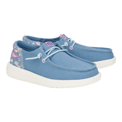 Wendy Funk Youth Sea Creatures - Chambray Blue/Multi