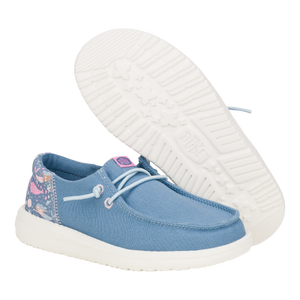 Wendy Funk Youth Sea Creatures - Chambray Blue/Multi