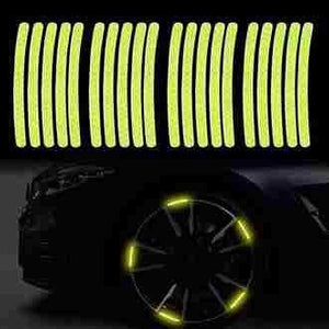 Car/Bike Night Reflective stickers (Pack of 20)