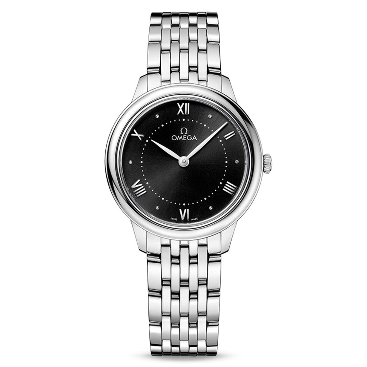 Omega De Ville Omega Ladiesblack Dial Women 30MM