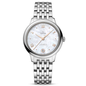 Omega De Ville Prestige Co‑Axial Master Chronometer Mop Mother Of Pearl Dial Women 34MM